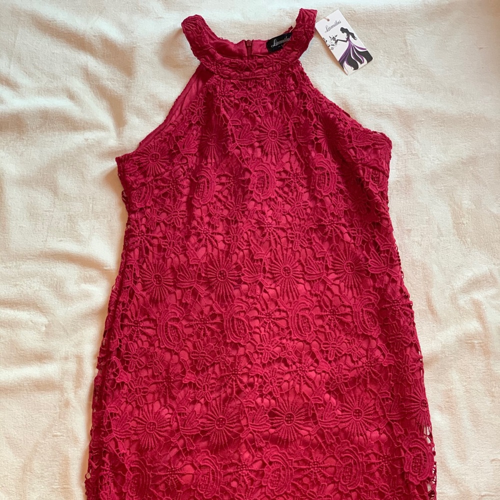 Red Lace Dress